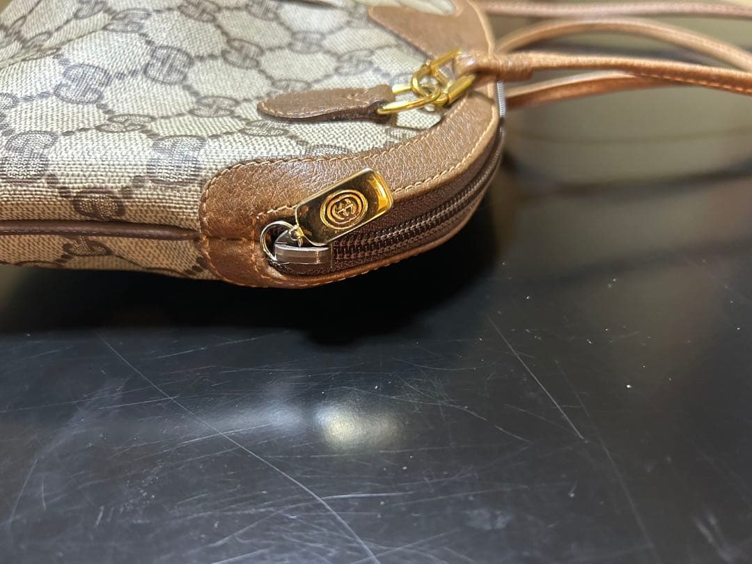 m*a様 オールドグッチ G Gパターン　シェリーライン　ミニショルダーバッグ