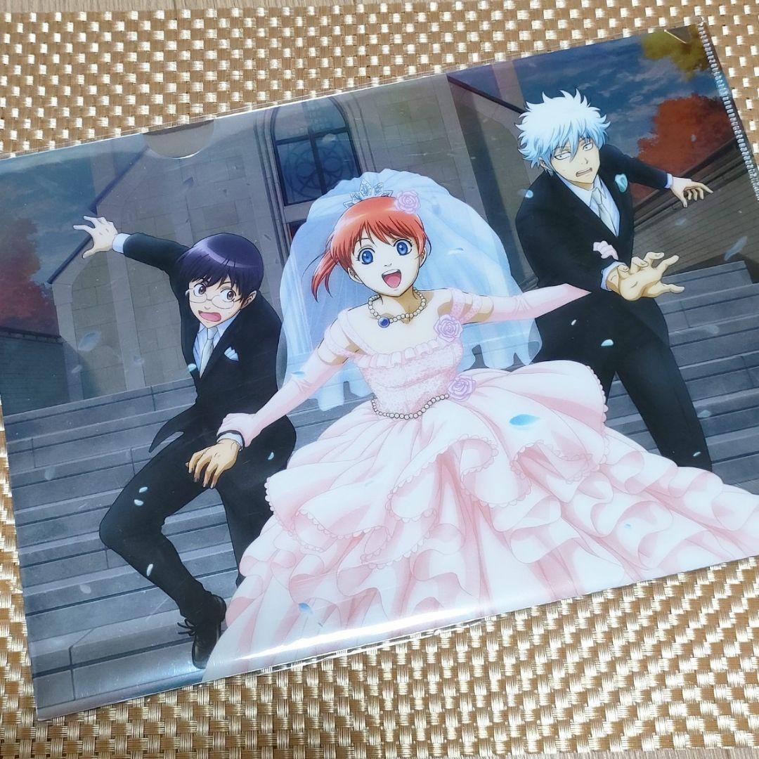 銀魂. ポロリ篇 アニメイト限定全巻購入特典 書き下ろし クリアファイル 花嫁姿