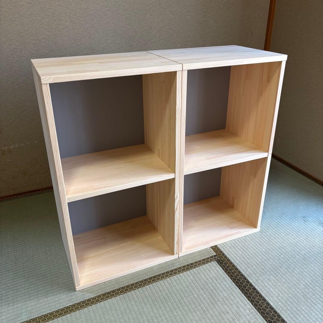 ハンドメイド　カラーボックス風ラック・棚　オーダー受け付けます