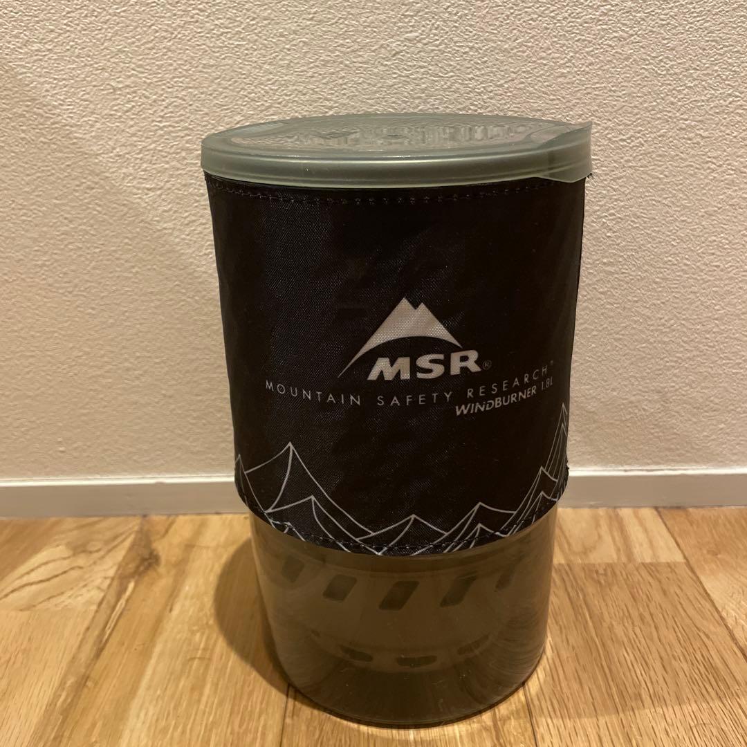 最終価格　美品MSR ウィンドバーナー DUO 1.8L 黒　日本未発売