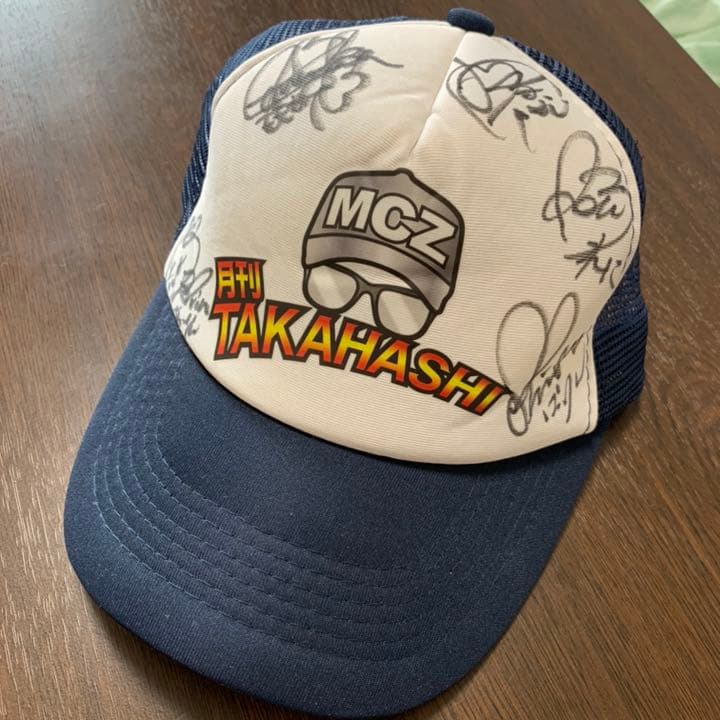 ももクロ 月刊TAKAHASHI サイン入りメッシュキャップ