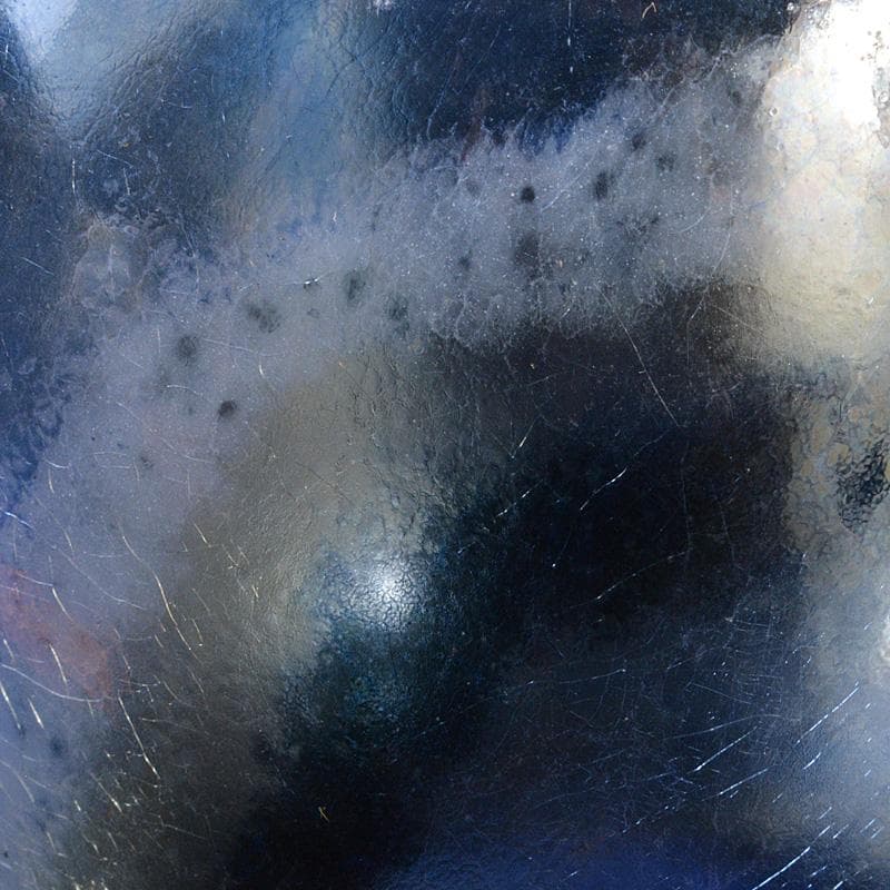 ガラス工芸　和周作　壷　花入　花瓶　共箱　C　5941