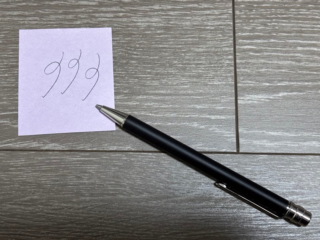 Cartier カルティエ ボールペン サントス　ブラック