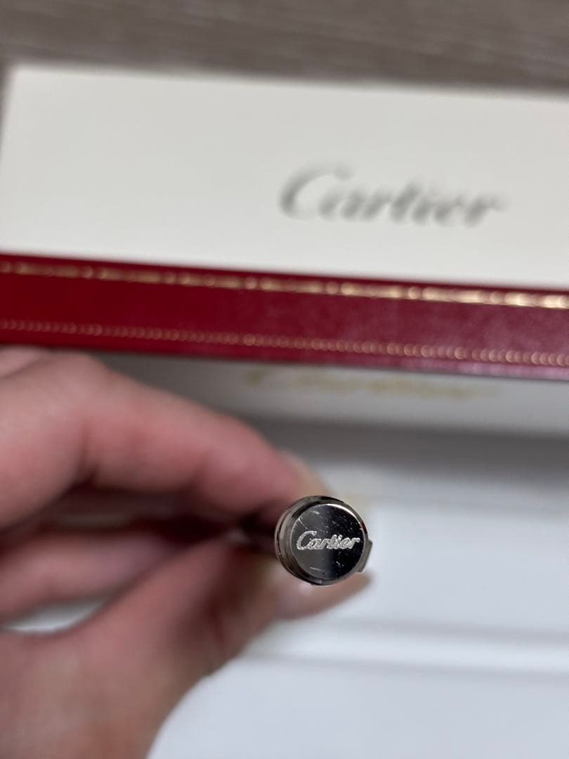 Cartier カルティエ ボールペン サントス　ブラック