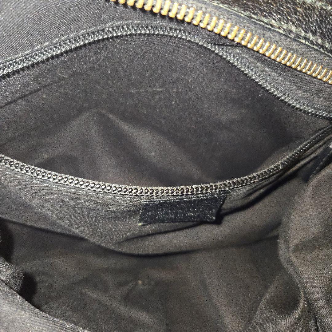 GUCCI 黒 ショルダーバッグ キャンバス