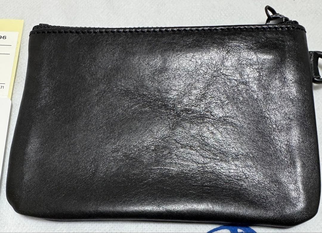 新品大人気！ヒステリックグラマー 【VIXEN LINE刺繍】レザーウォレット黒