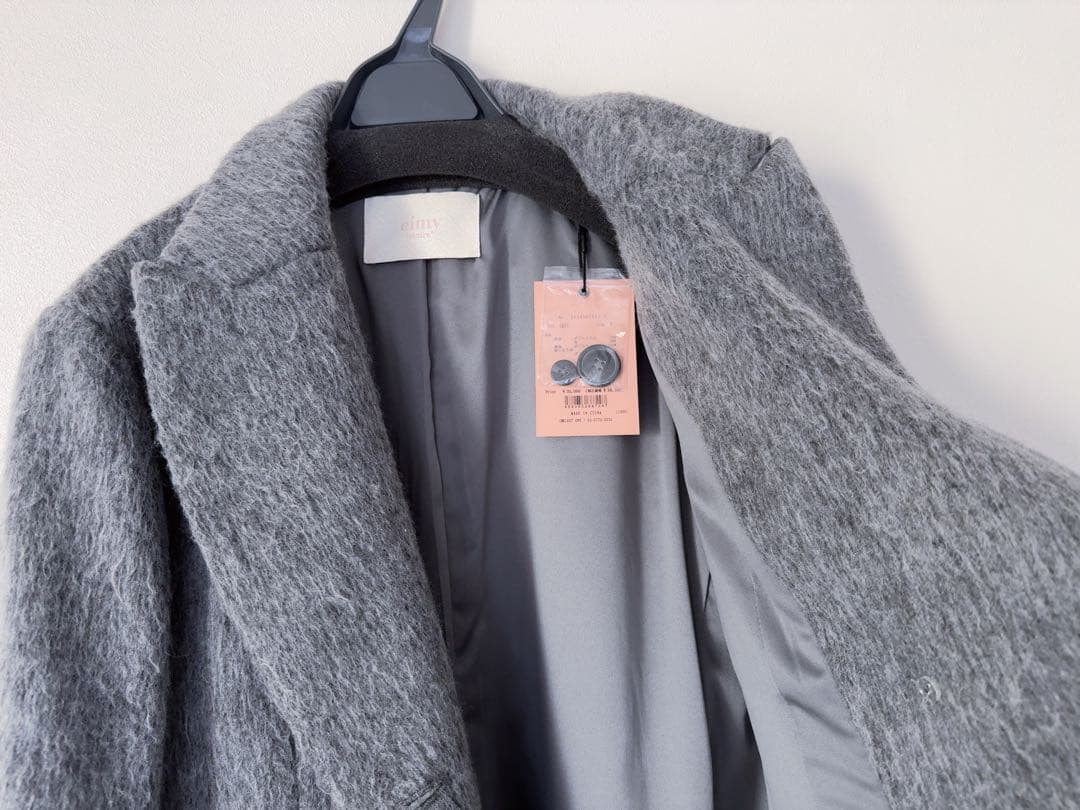 aimy istoire シャギーウールコート