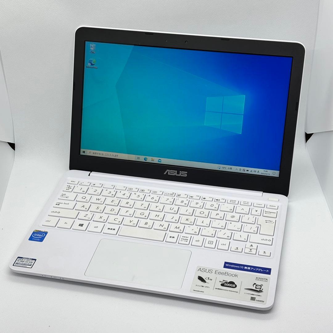 ✨美品✨ ASUS EeeBook X205TA ノートパソコン 小型軽量モデル