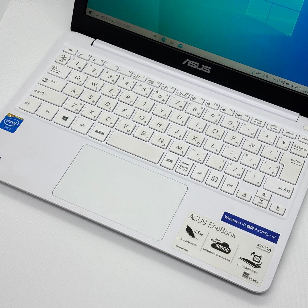 ✨美品✨ ASUS EeeBook X205TA ノートパソコン 小型軽量モデル