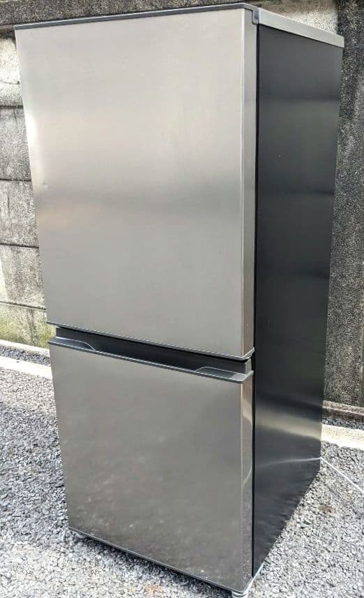 ★2023年製 AQUA 135L 冷凍冷蔵庫【AQR-14N】シルバー 美品