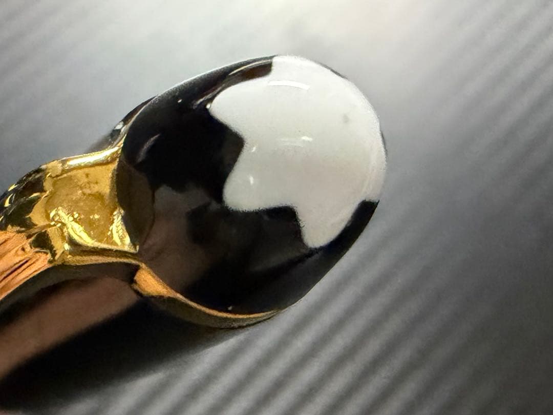 極美品 エボナイト芯 モンブラン 144 万年筆 ブラック 全金 EF 極細字