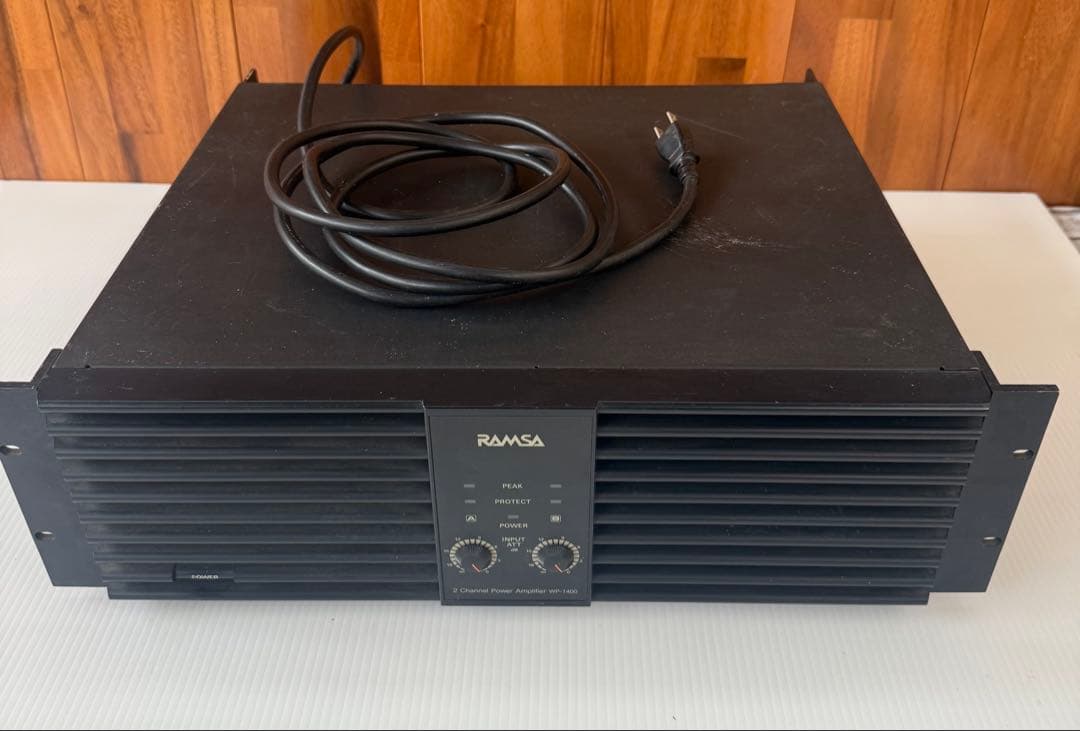 パナソニック パワーアンプ RAMSA WP-1400(a6)