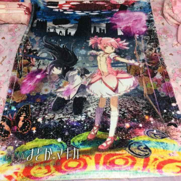 [激レア！]   まどか☆マギカもふもふビッグタオル