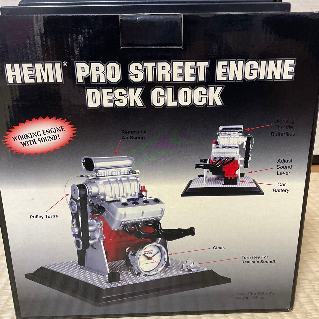 Snap-on V8エンジン型　置き時計