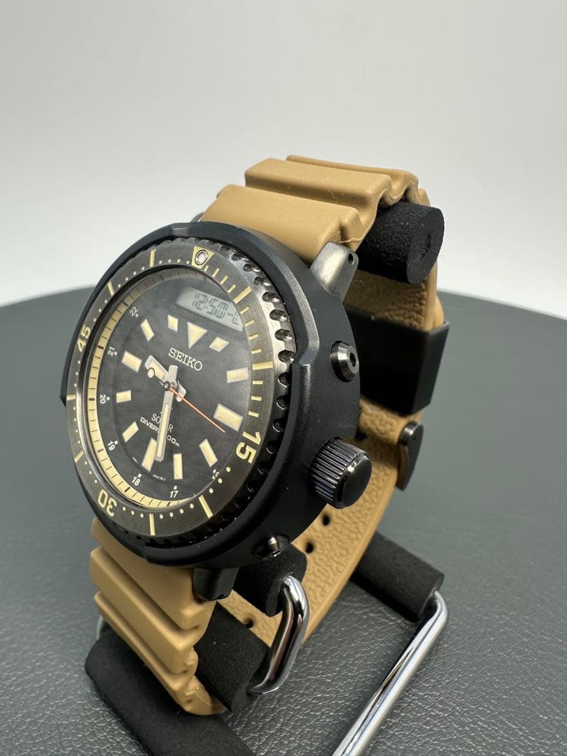 c*n様 セイコー SBEQ007 H851-00B0 ツナ缶　ベージュ　プロス