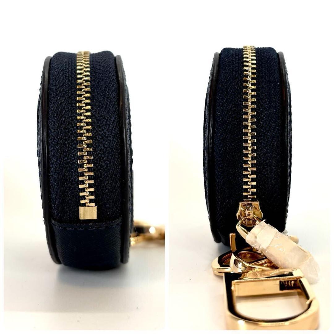 未使用 TORY BURCH トリーバーチ ケース ネイビー　レザー