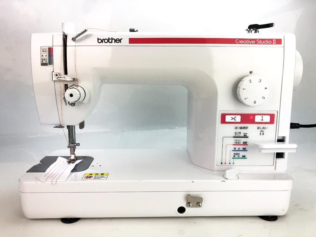 【中古・美品】ブラザー 職業用ミシン　TAT7602 クリエイティブスタジオ２