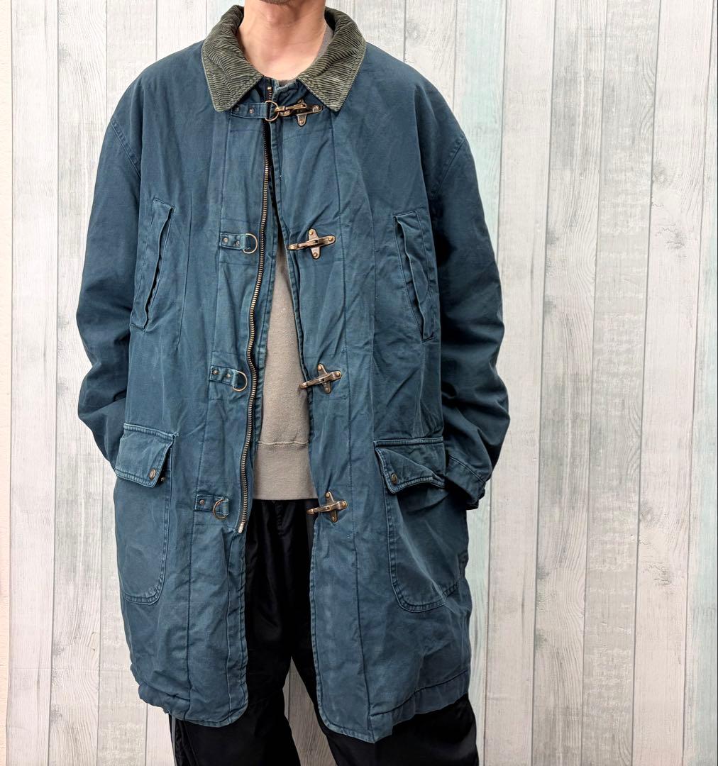 シントム コート ファイヤーマンジャケット フェード コーデュロイ襟