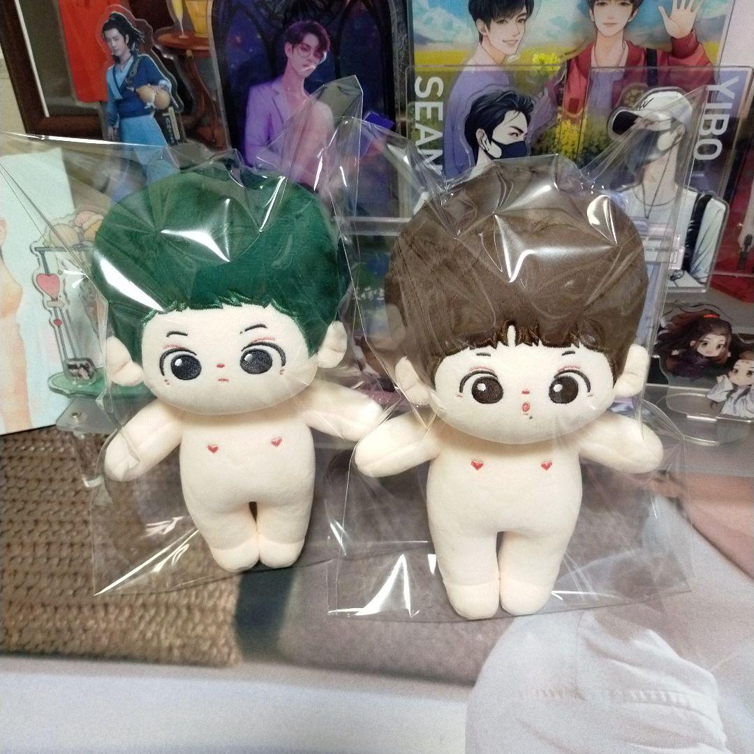 陳情令　博君一肖  肖战 王一博 シャオジャン　ワンイーボー　着替えぬいぐるみ