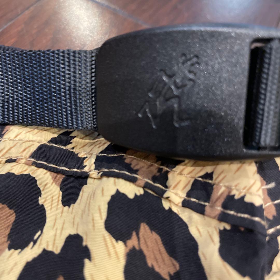 グラミチ　ニコアンドヒョウ柄 サルエルパンツ 調整可能ベルト付き