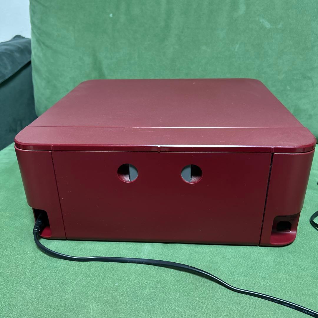 未開封インク付き EPSON EP-879AR プリンター レッド