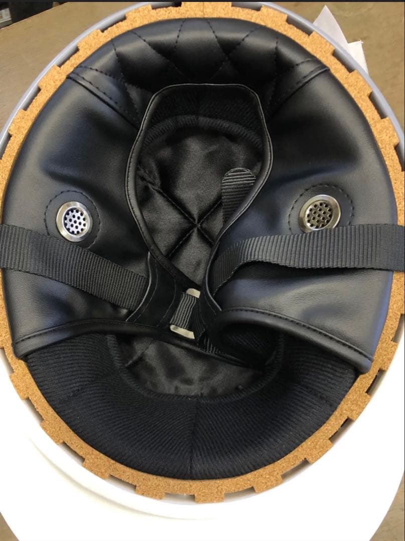 コルク半　三つボタンフリーサイズ(57〜60cm未満)