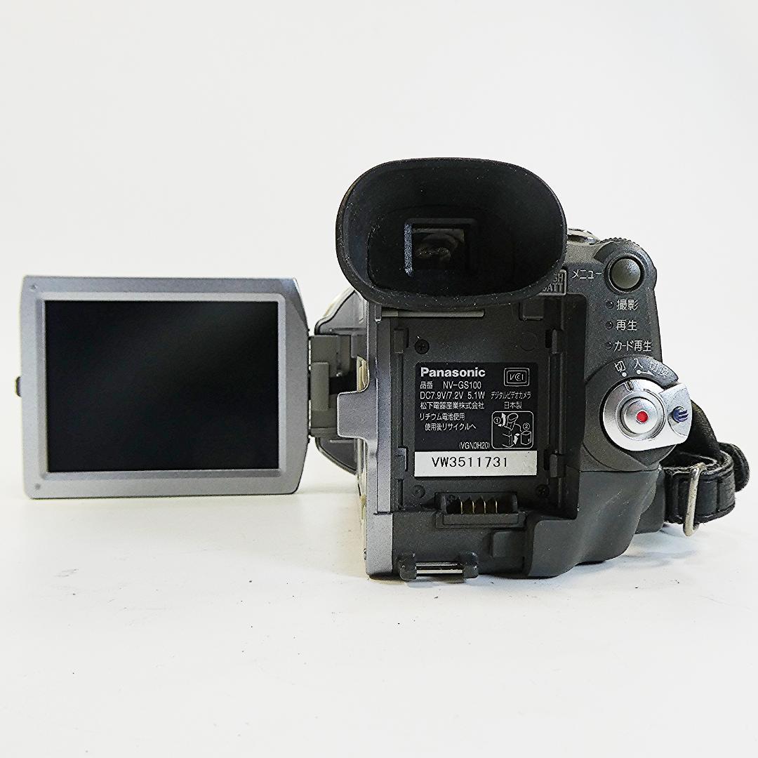 動作良好 パナソニックNV-GS100 MiniDVビデオカメラ　DVD化に最適