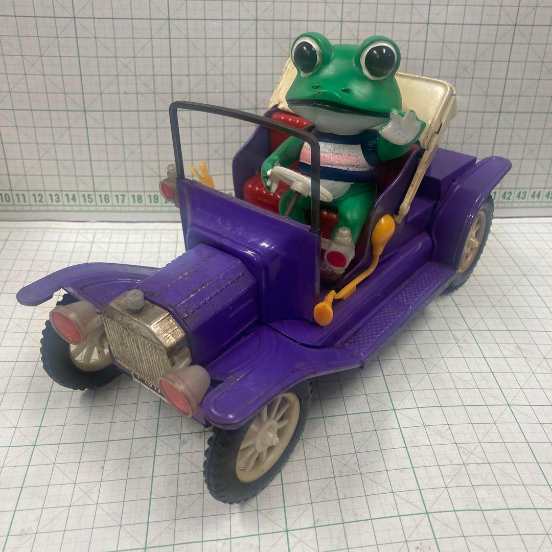 野村トーイ製ケロヨン自動車 No.1ブリキ玩具1968年頃に発売フリクション動力