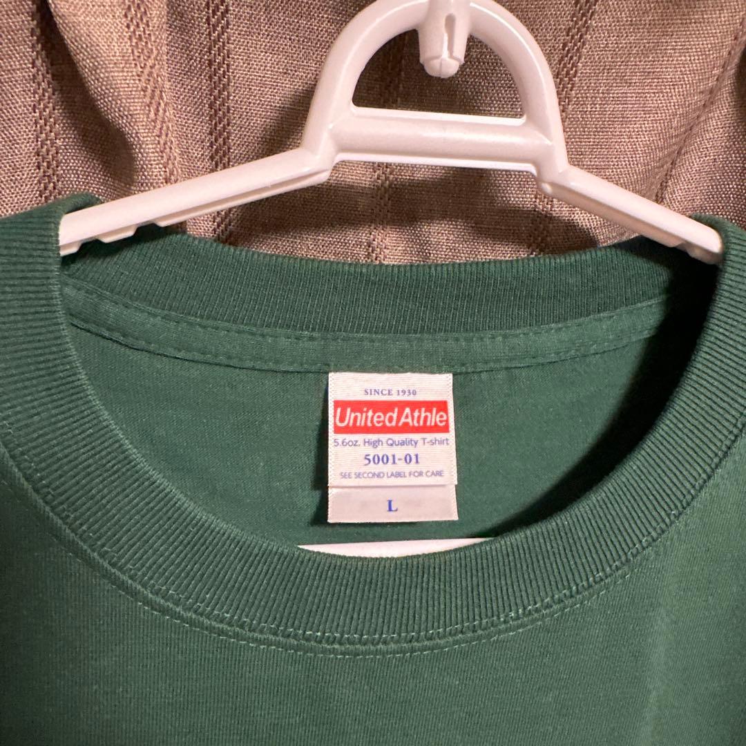 Mrs. GREEN APPLE Slip Apple T-shirt グリーン