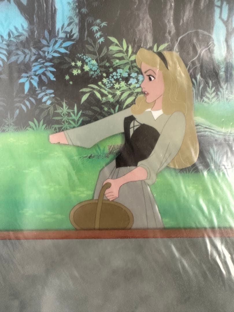 眠れる森の美女 ブライアー・ローズ　ビンテージセル画