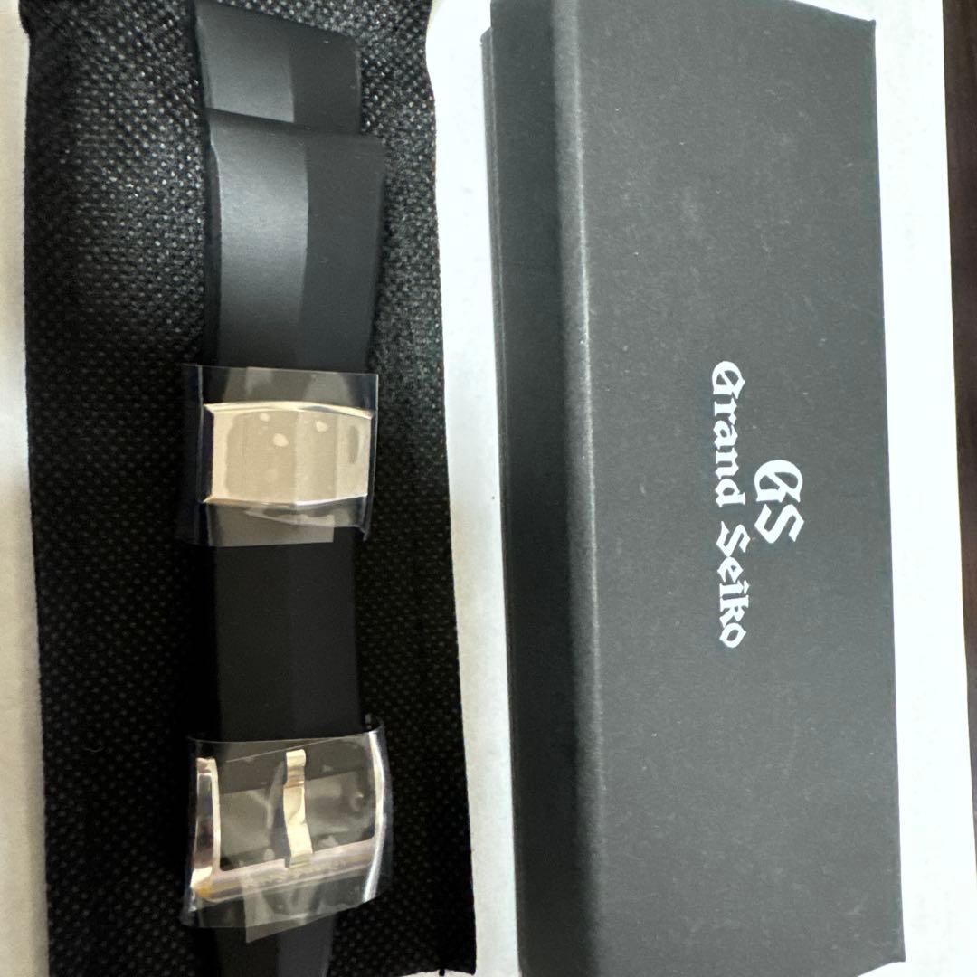 Grand Seikoラバーベルト ブラック