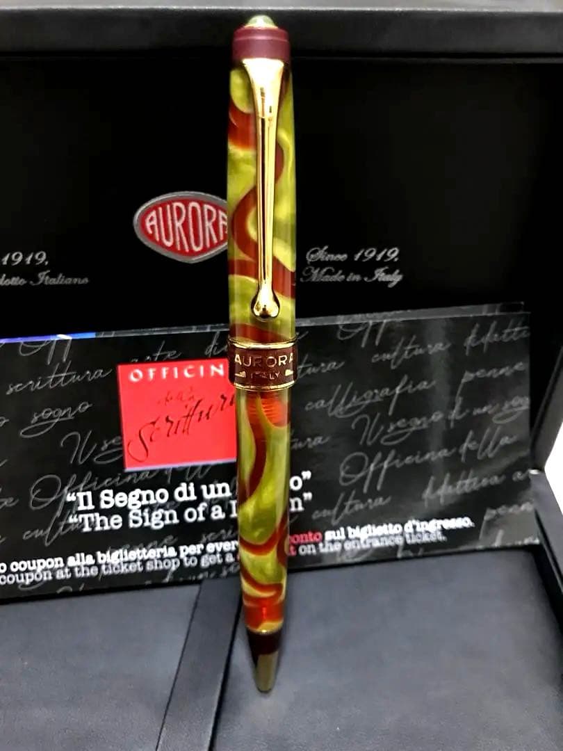 AURORA　大陸シリーズ　アジア　ボールペン