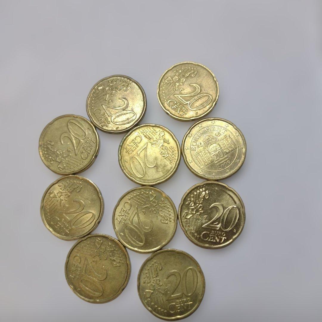 ヨーロッパ 現行69ユーロ 硬貨