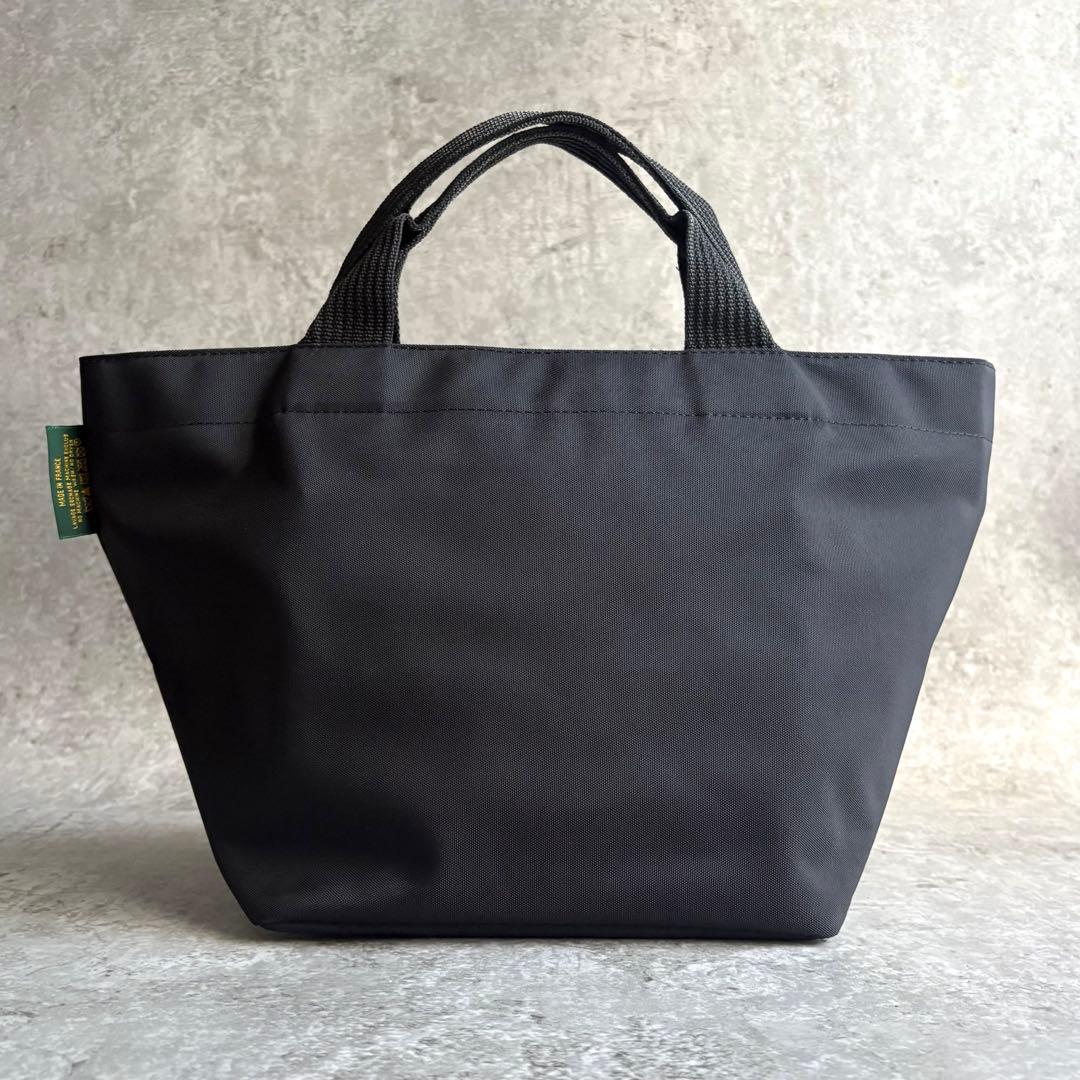 【aaa様】エルベシャプリエ 舟型 トート ハンドバッグ 1027N ブラック