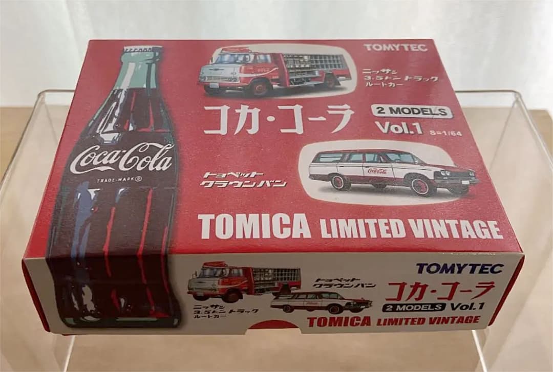 TOMICA リミテッドビンテージ　コカコーラ　2MODELS Vol.1