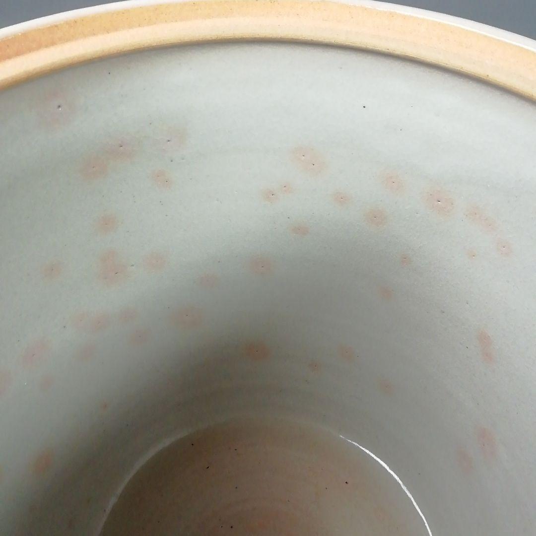 Ｔ８５６　水指　『赤絵　唐子』『塗替蓋付』『堀野証嗣 造』　共箱　茶道具