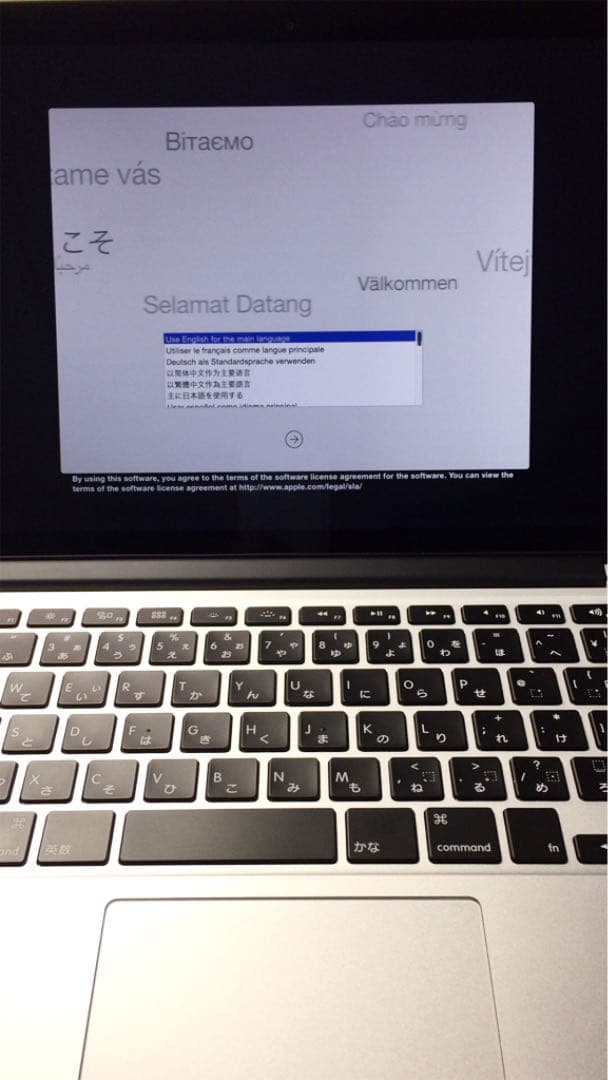 Macbook Pro Retina 13 2015 液晶パネル交換済