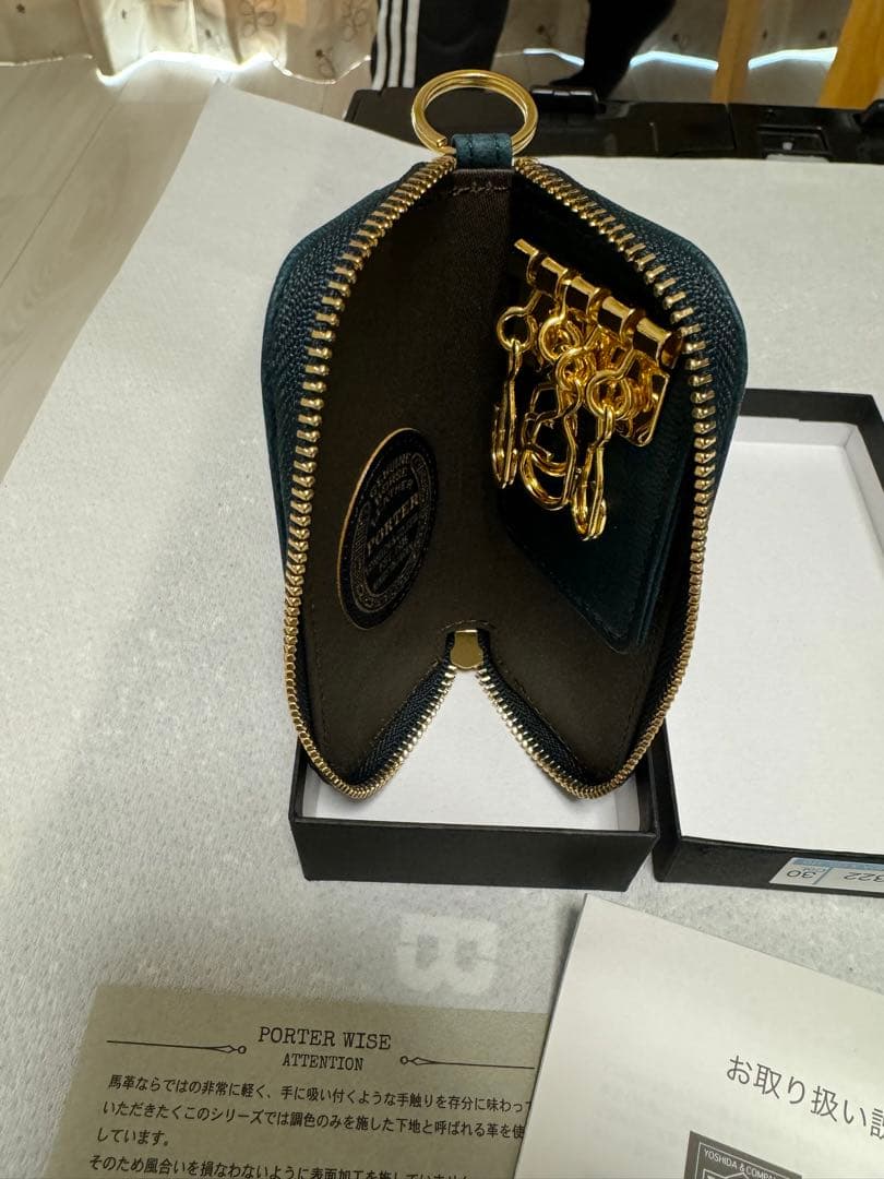 小物 PORTER / WISE KEY CASE
