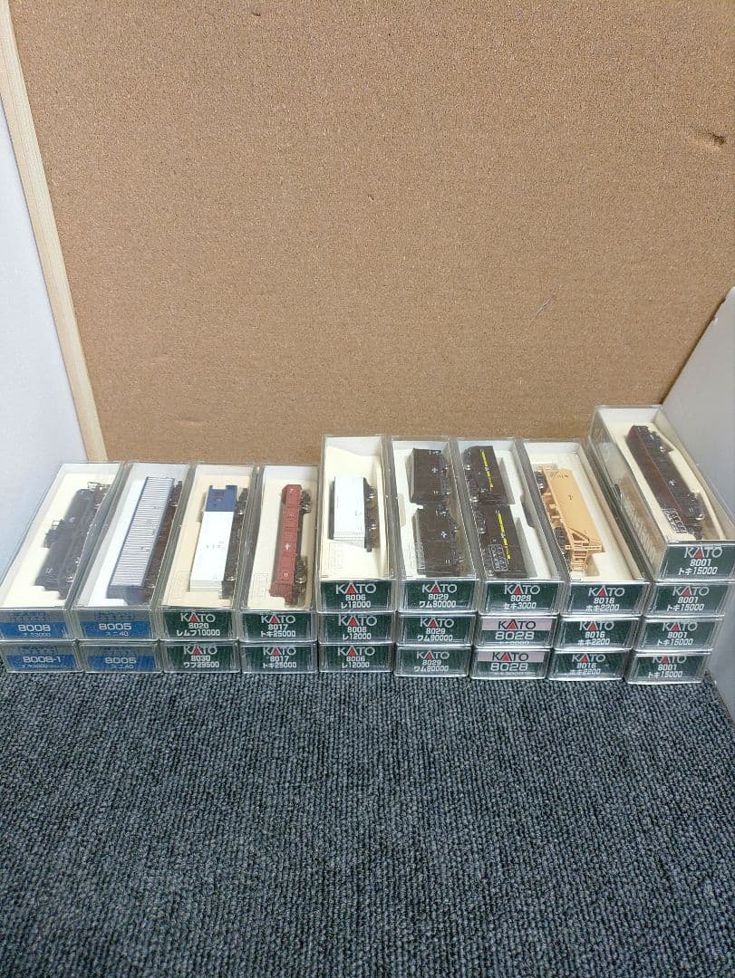 423☆ 中古美品 鉄道模型 Nゲージ貨車 24個セット