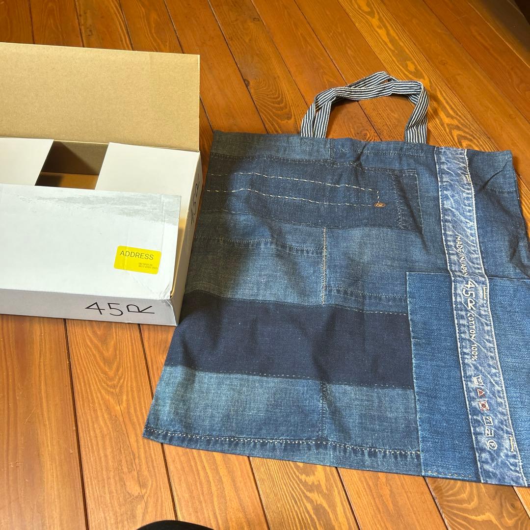 45R紺色双糸チノのポッポショートパンツ