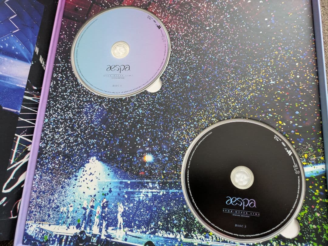 aespa LIVE IN JAPAN Blu-ray　※バラ売り不可