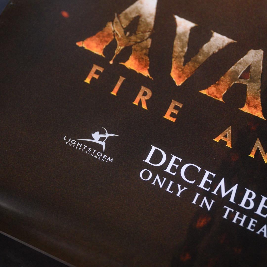 【映画館用両面ポスター】アバター：ファイヤー・アンド・アッシュ / Avatar