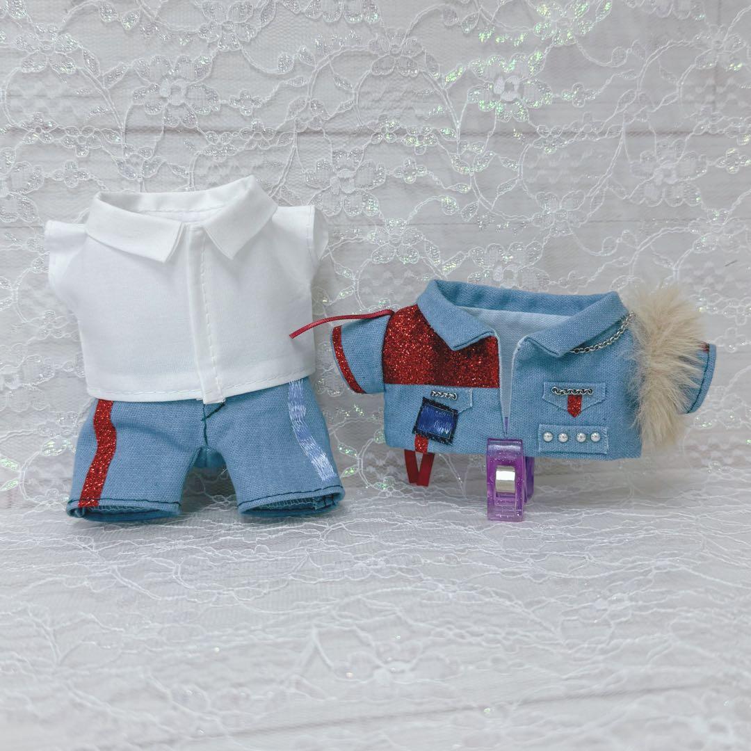 しばたか様　はぴぬい　ぬい服　TravisJapan トラジャ　デニムセット