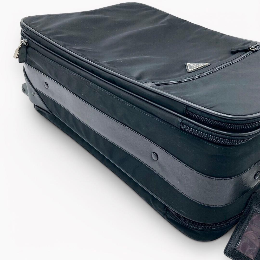 プラダ ナイロンキャリーケース キャリーバッグ ブラック