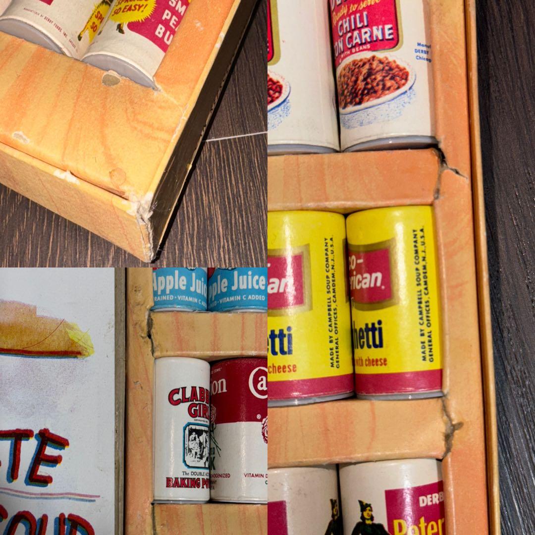 1940 ヴィンテージ ミニチュア フェイクフード プレイフード ままごと