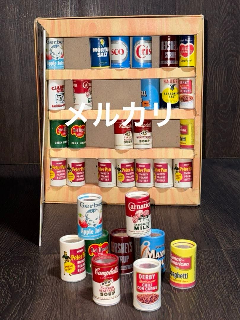 1940 ヴィンテージ ミニチュア フェイクフード プレイフード ままごと