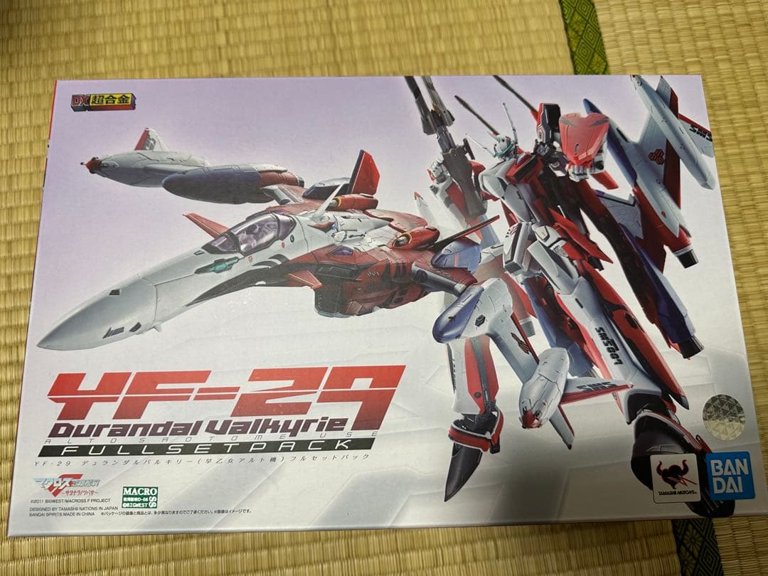 【美品】 DX超合金 YF-29デュランダルバルキリー フルセットパックセット