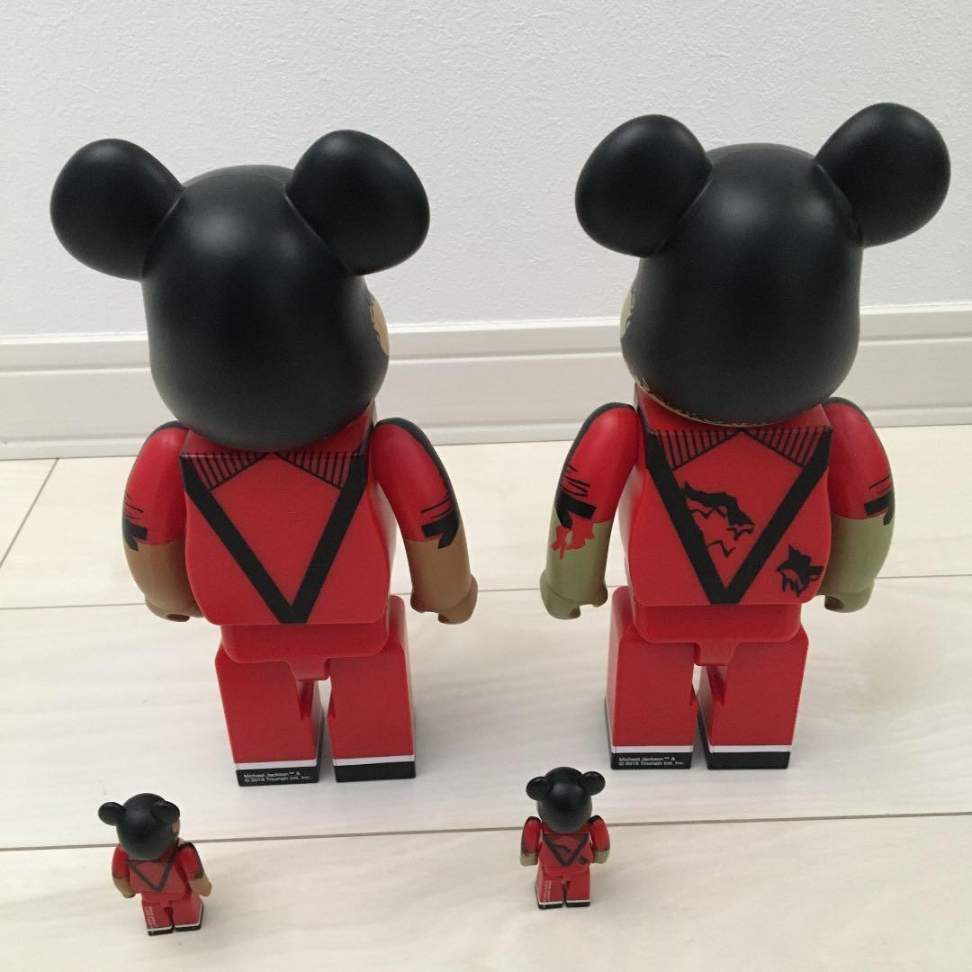 ベアブリック マイケルジャクソン　400% 100% 2箱セットMICHAEL