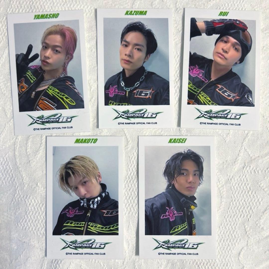 山本彰吾 川村壱馬 与那嶺瑠唯 武知海青 長谷川慎 チェキ風フォトカード