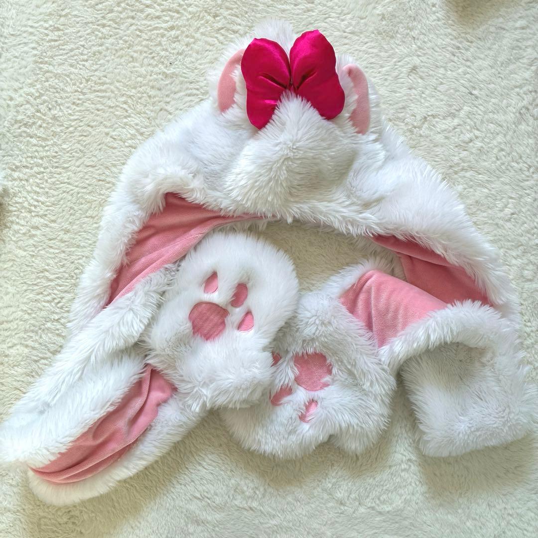 マフラーキャップ　マリー　ディズニー